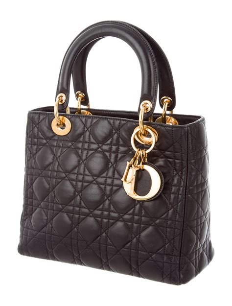 dior handtaschen original|lady Dior handbags.